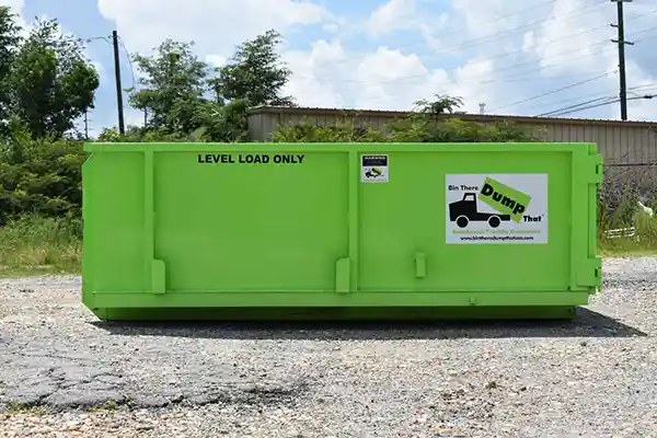 6 Yard Bin Size